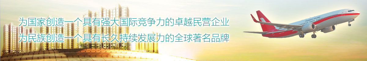 為國家創造一個具有強大國際競爭力的卓越民營企業，為民族創造一個具有長久持續發展力的全球著名品牌